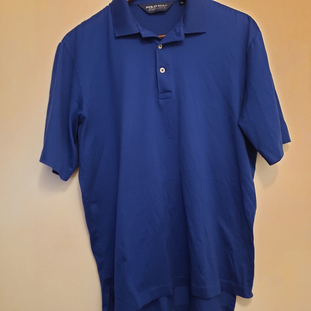 Ralph Lauren Blue Polo Golf Shirt MEN'S SIZE SMALL